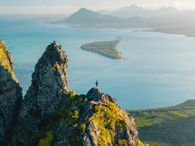 Randonnée à l'île Maurice