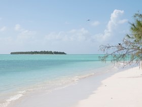 La plage de l'île aux oiseaux à Rodrigues