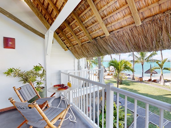 La terrasse de la chambre Charme