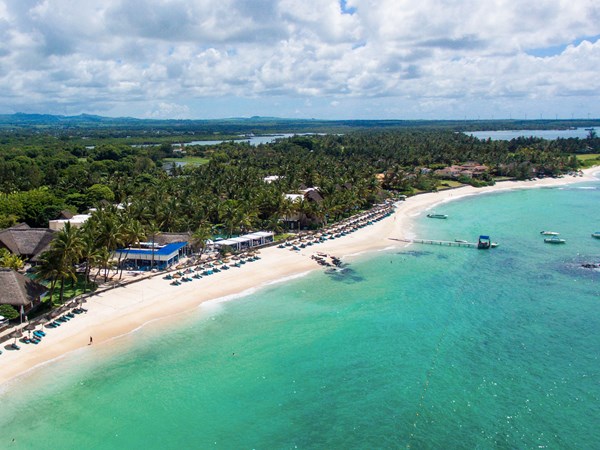 La plage du Constance Belle Mare
