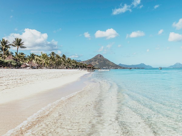 La plage de Flic-en-Flac