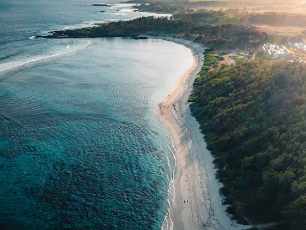 La plage du Shandrani Beachcomber