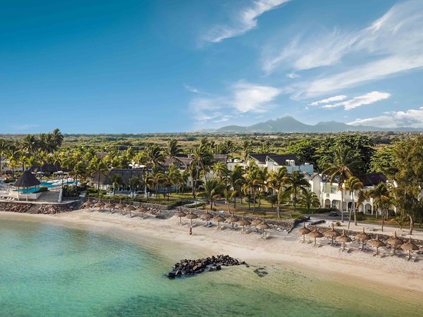 L'hôtel Ambre longe la baie de Palmar