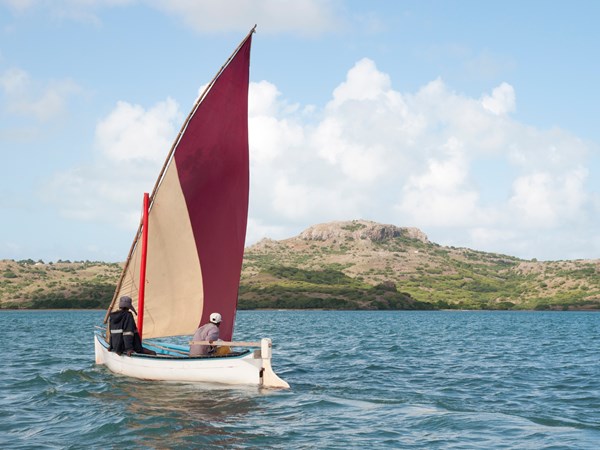 Pêcheurs sur le lagon de Rodrigues