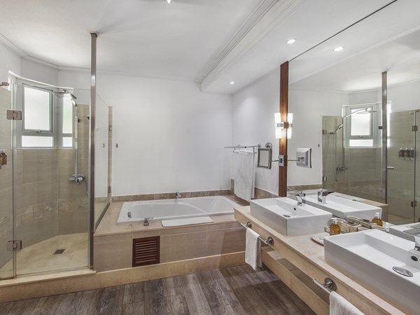 Salle de bain de la Deluxe Room
