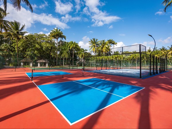 Le court de padel