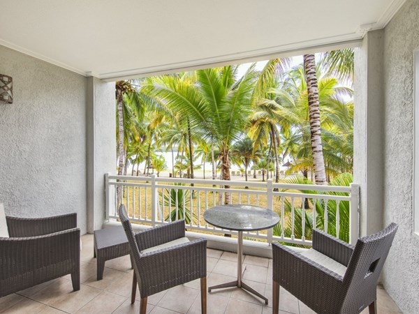 Le balcon de la Deluxe Room