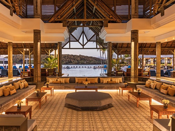 La réception de l'hôtel