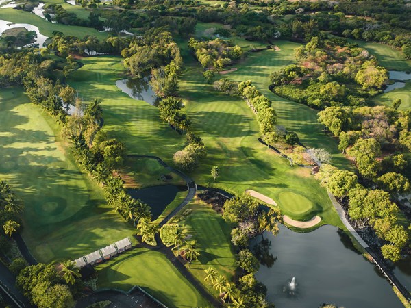 Vue aérienne du Legend Golf Course