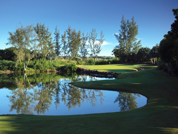 Accès direct au parcours de golf de l’île