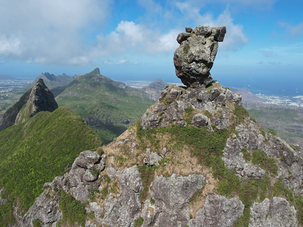 Le sommet le plus difficile de l'ile Maurice : le Pieter Both