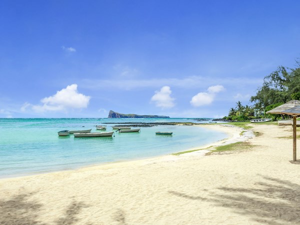 La jolie plage de Bain Boeuf, face à l'hôtel