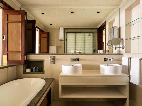 La salle de bain de la Junior Suite