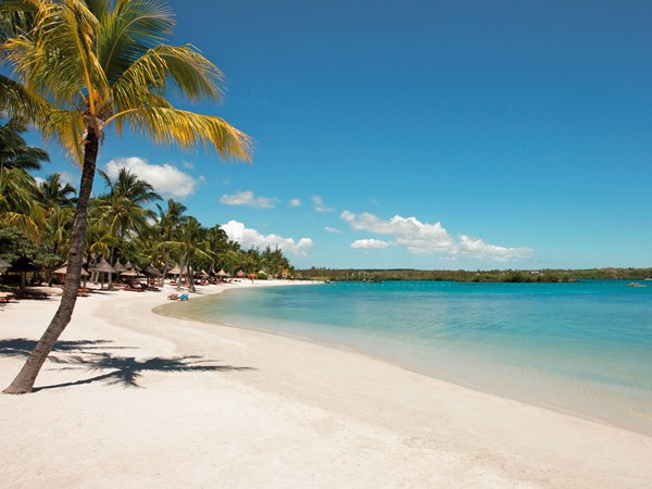 La plage immaculée