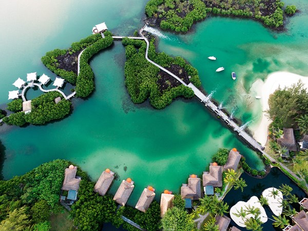 L'un des plus beaux hôtels de luxe de l'île