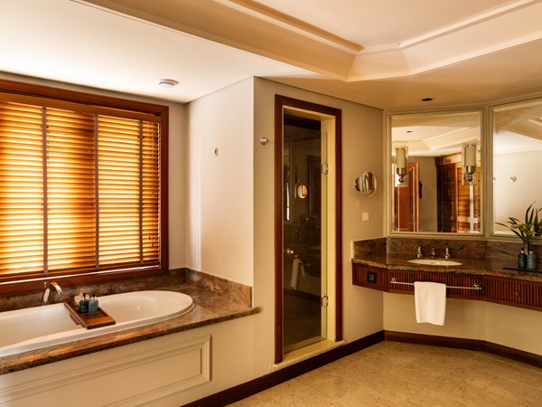 La salle de bain de la Junior Suite