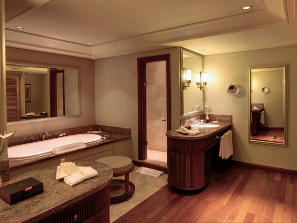 La salle de bain de la Family Suite