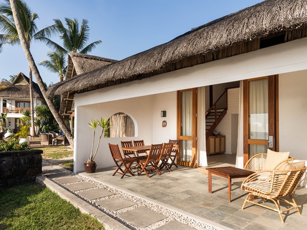La terrasse de la Beach Front Suite