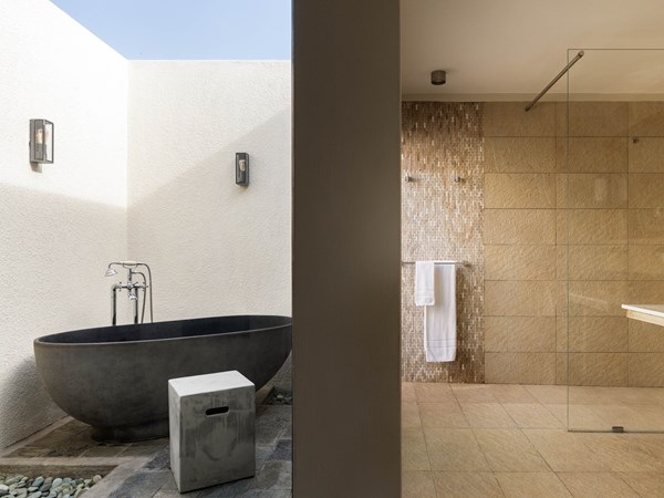 La salle de bain de la Superior Ocean View Villa