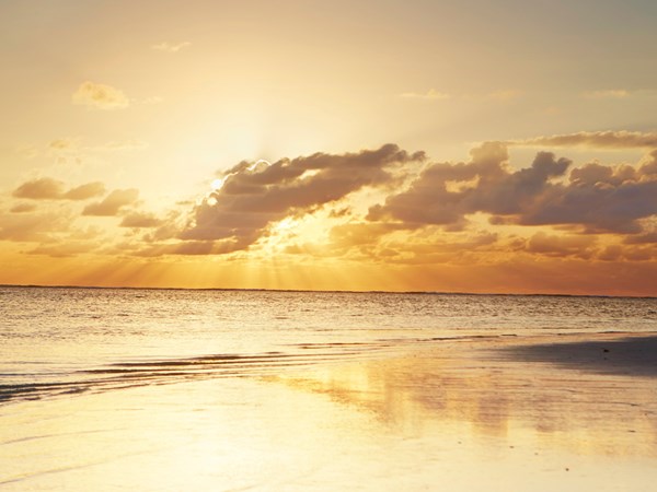 Des couleurs douces à Belle Mare