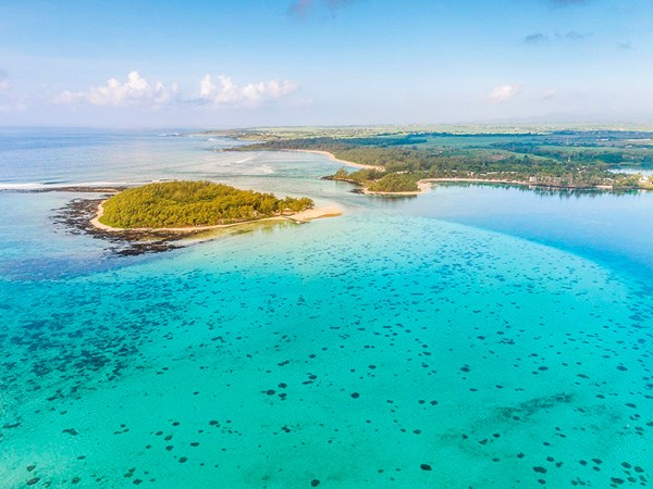 La beauté du parc marin de Blue Bay