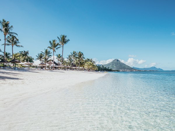 La superbe plage de Flic en Flac