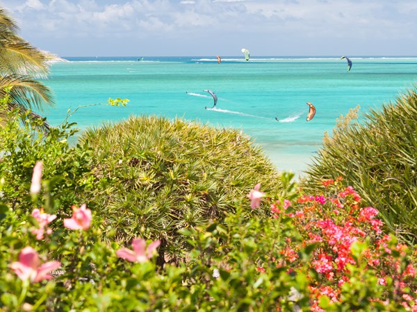 Le kitesurf, sport phare à Rodrigues