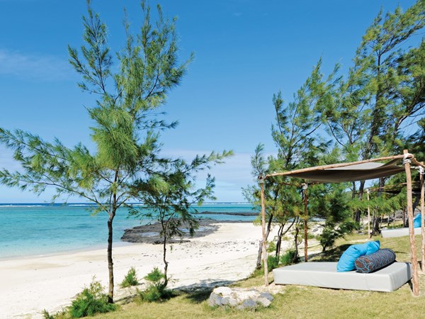 La plage de l'hôtel