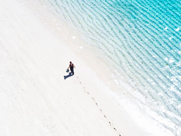 Balade sur la plage