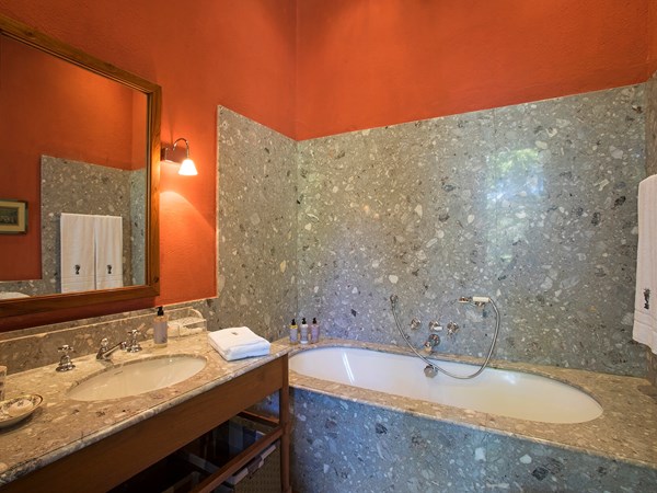 Salle de bain de la Chambre Deluxe