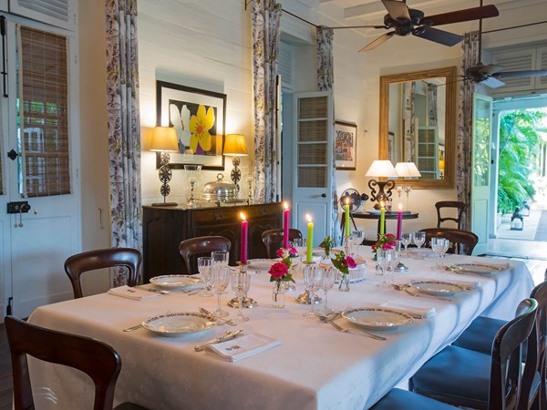 Salle à manger au charme d’antan