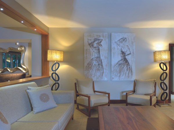 Le salon de la Villa