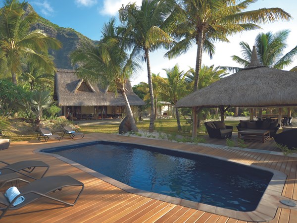 La piscine privée de la Villa