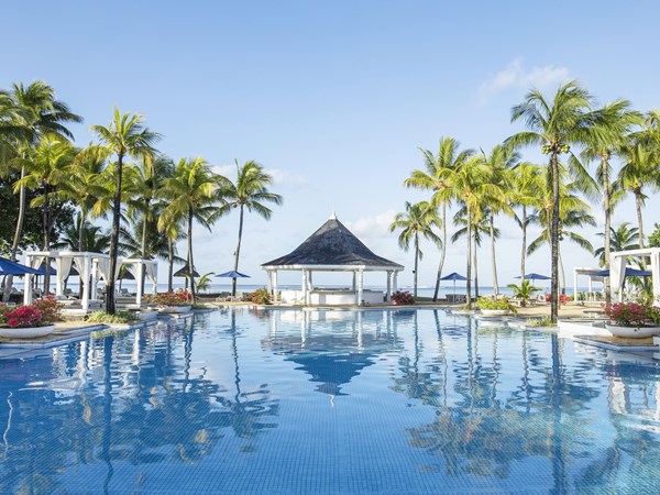 Piscine de l'hôtel Heritage Le Telfair