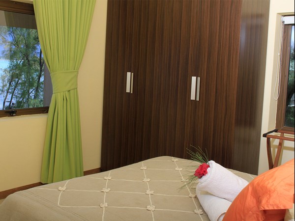 Une chambre de la villa