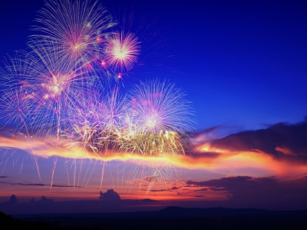 Les feux d'artifices du nouvel an