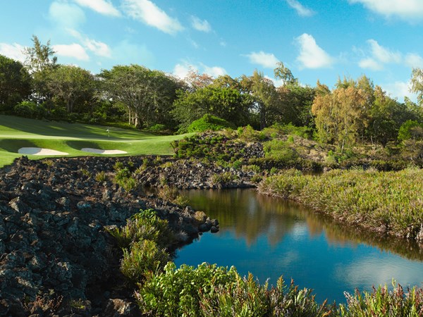 Le golf de l'Ile aux Cerfs