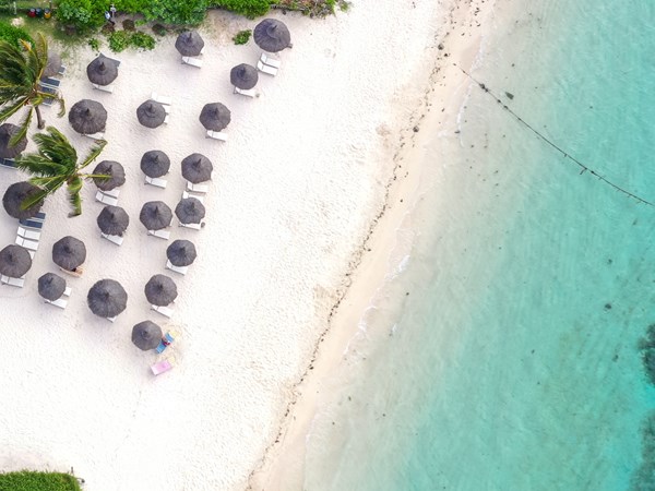 Une plage immaculée