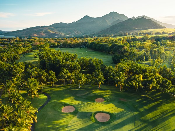 Le parcours du golf d'Anahita dessiné par Ernie Els