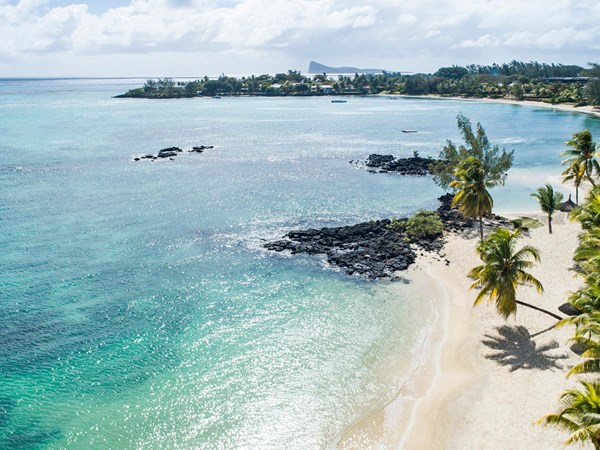 La superbe plage de Pereybere