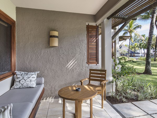 La terrasse de la Deluxe Garden View
