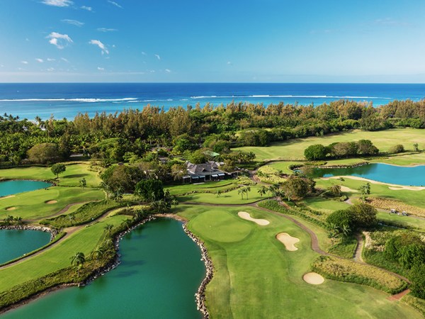 Vue aérienne du Château Golf Course