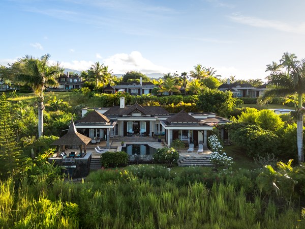 La vue aérienne de la 4 Bedroom Pool Villa