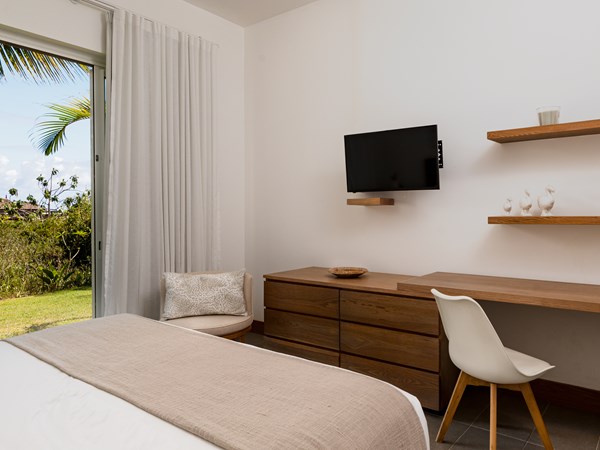 Une chambre de la 2 Bedroom Pool Villa