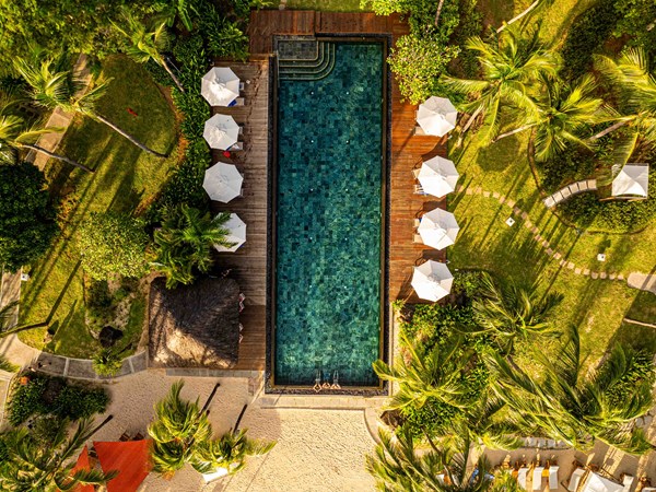 L'hôtel dispose de superbes piscines