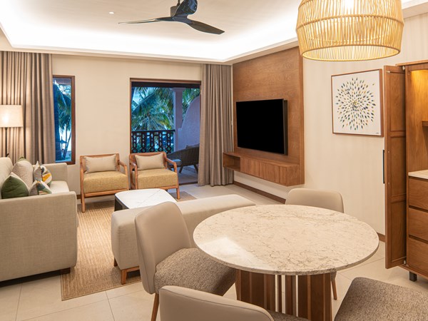 Le salon de la King Family Suite