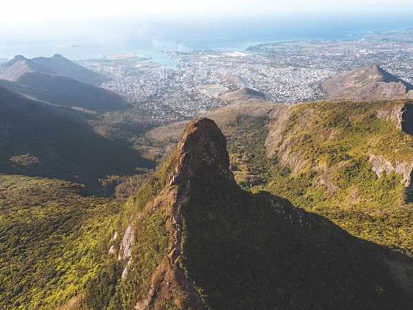 Une île longtemps restée vierge