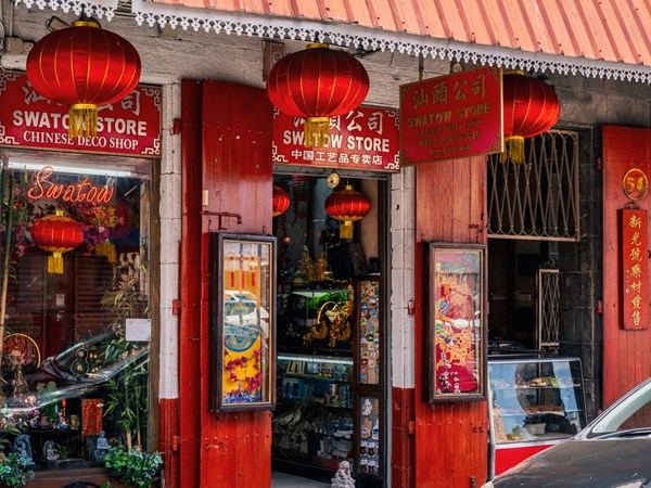 La communauté chinoise a façonné ses quartiers.