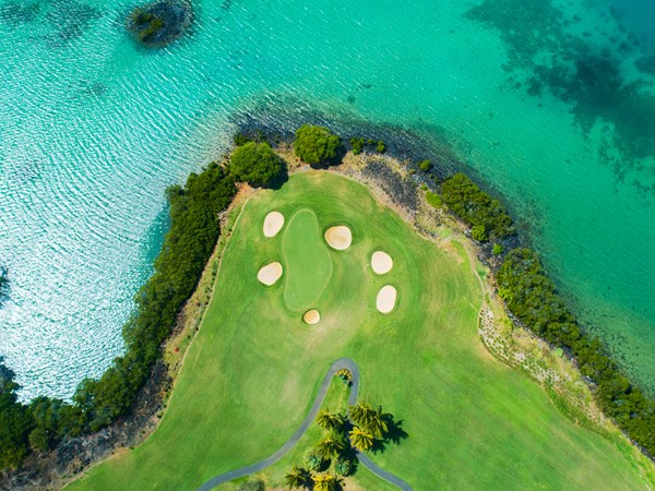 Le golf du Shangri-La Le Touessrok Mauritius