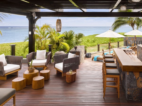 Lounge de la Grand Beachfront Villa
